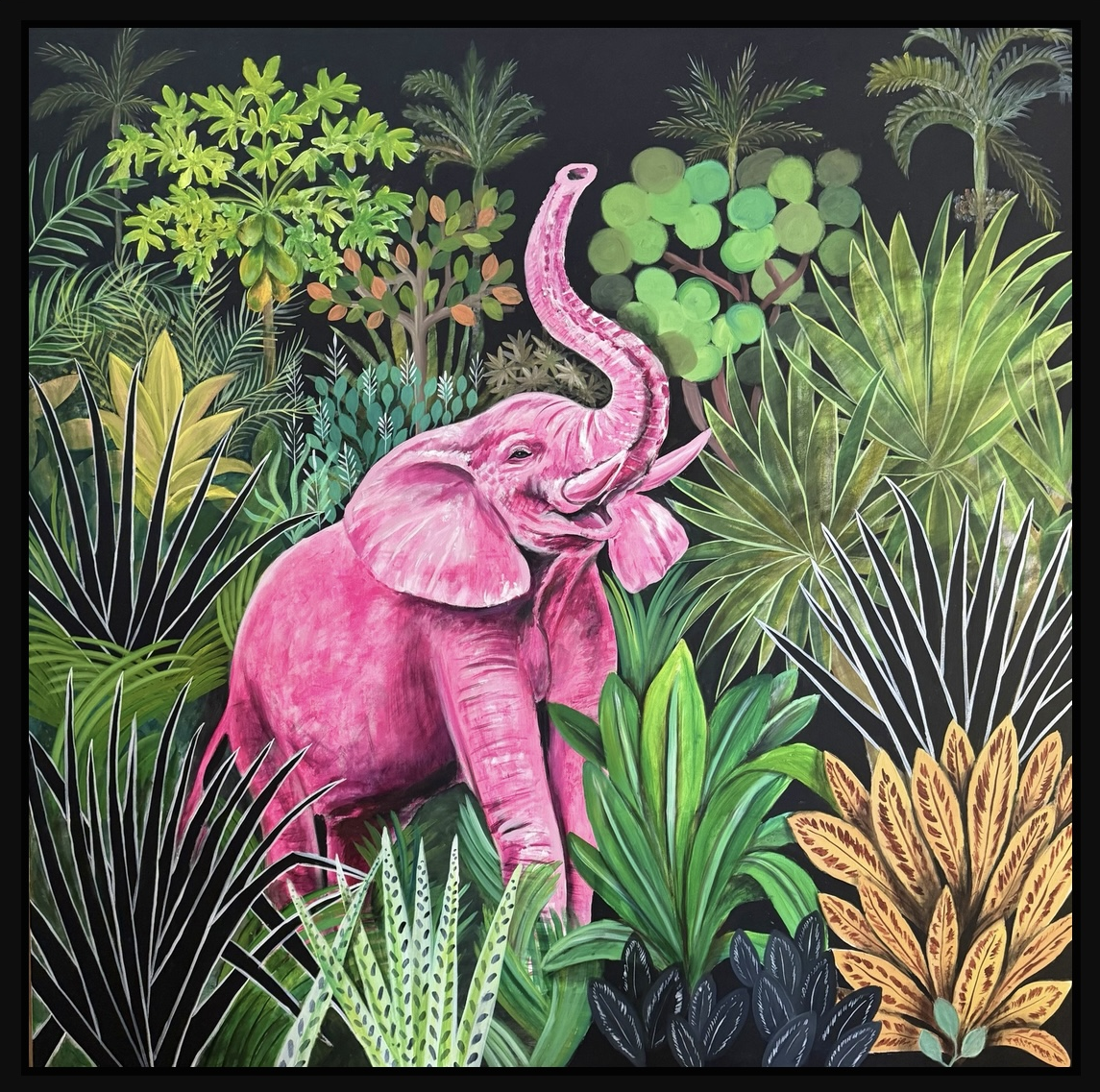 L'éléphant rose